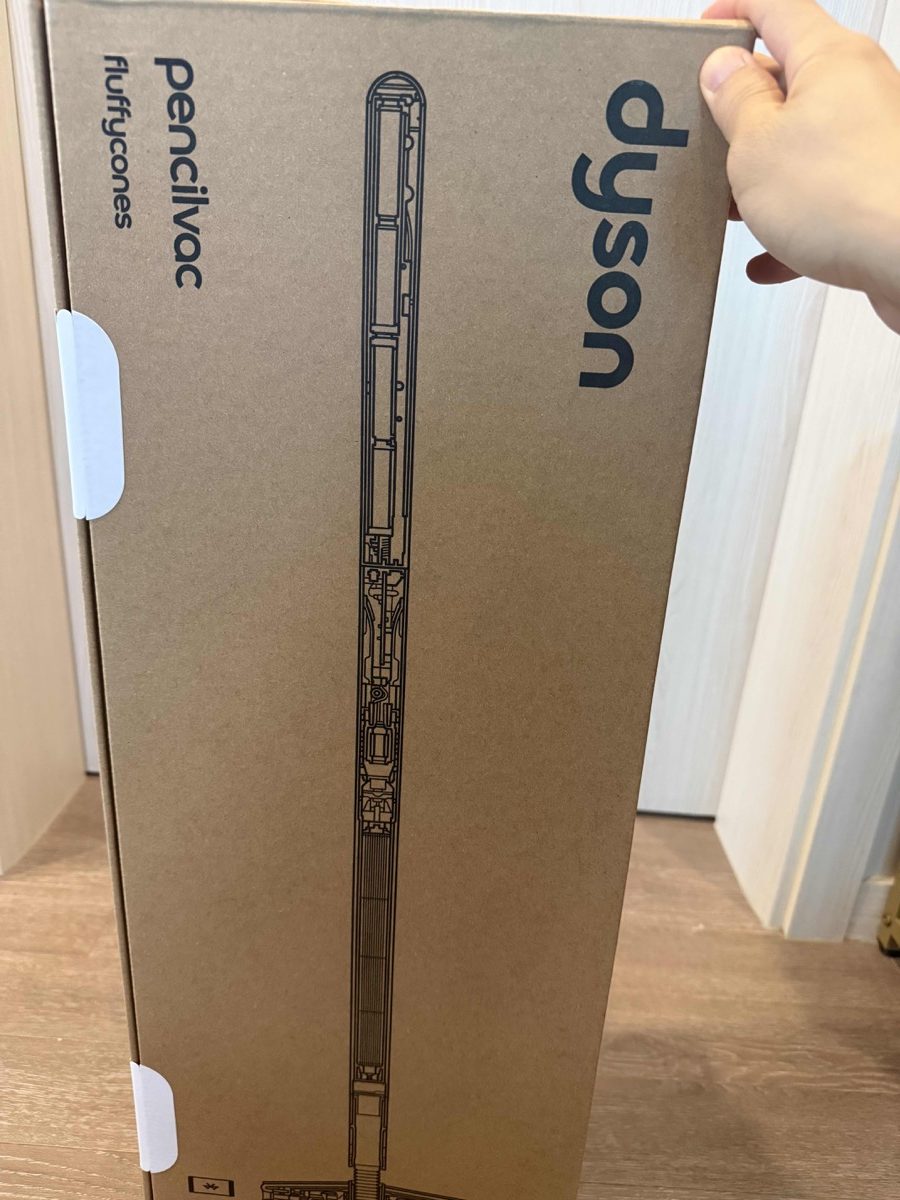 다이슨 펜슬백 플러피콘 박스 정면