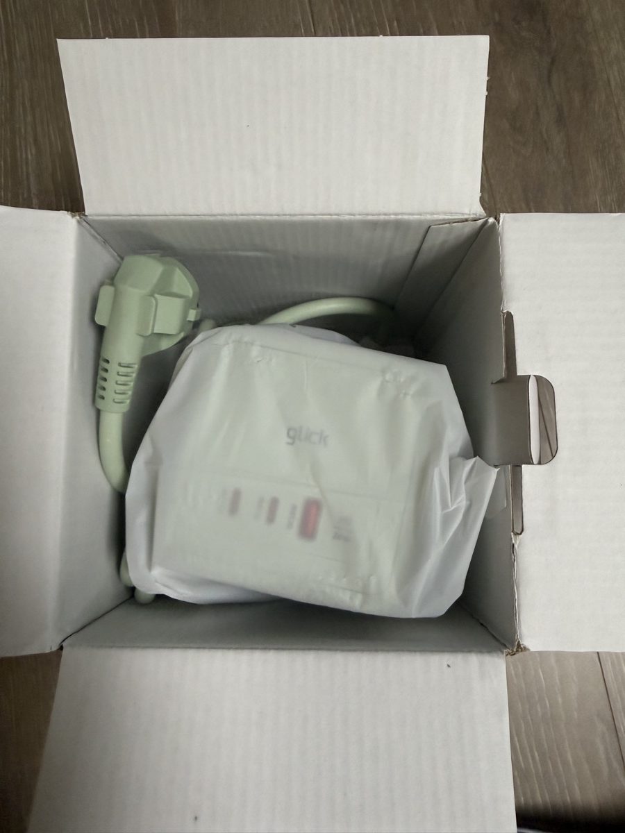 지클릭커 NP708PD 언박싱 박스 내부